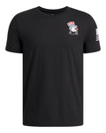 UA Freedom Americana Logo Boys' T-Shirt - Black