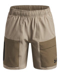 UA Unstoppable Woven Boys' Shorts - Brown