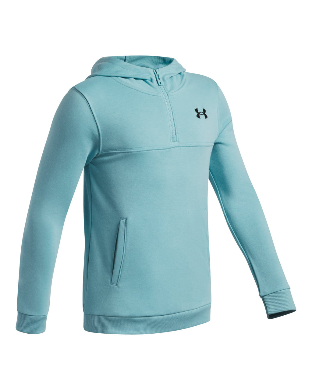 UA Rival Lightweight Boys' ¼ Zip Hoodie - Blue