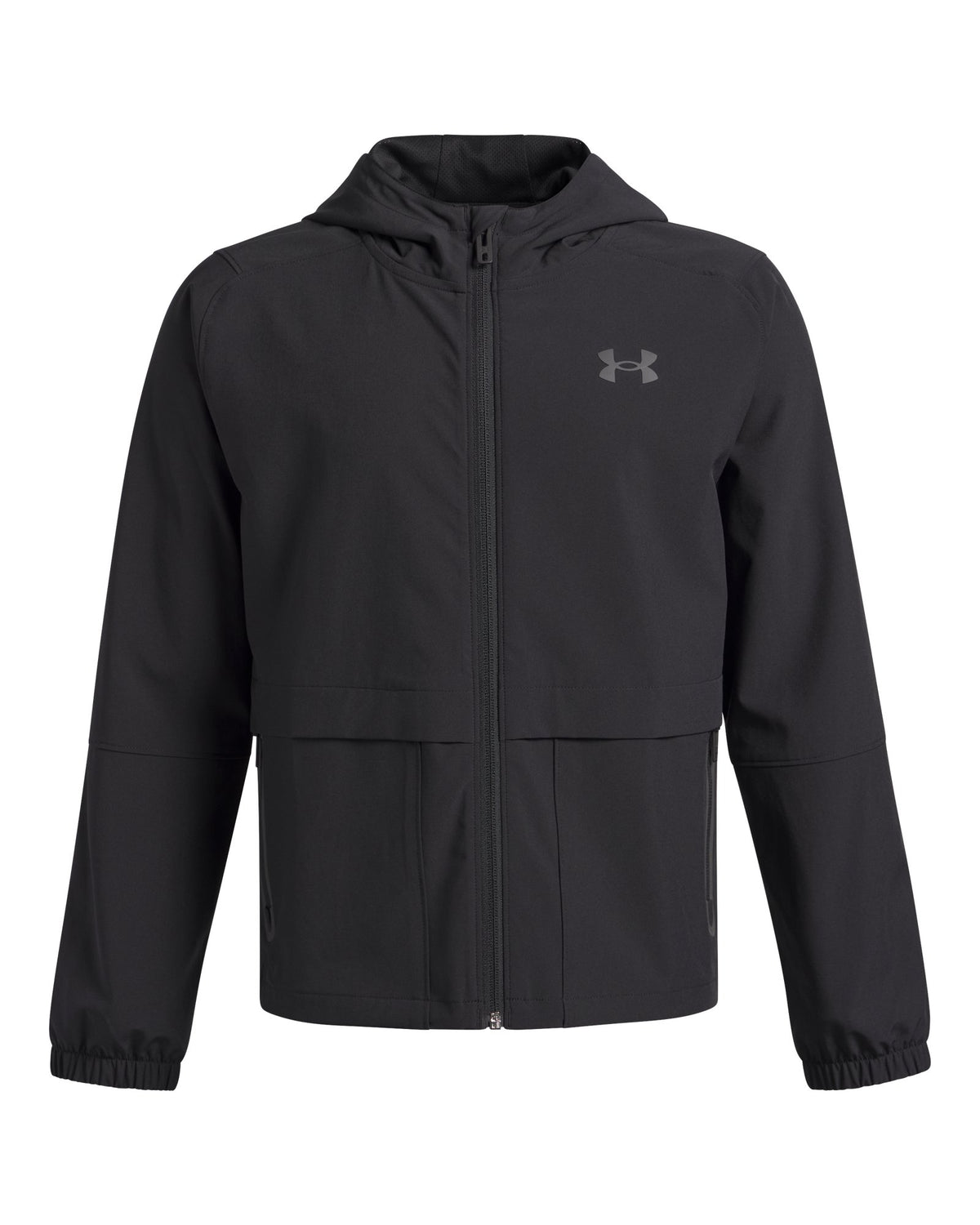 UA Unstoppable Woven Boys' Jacket - Black