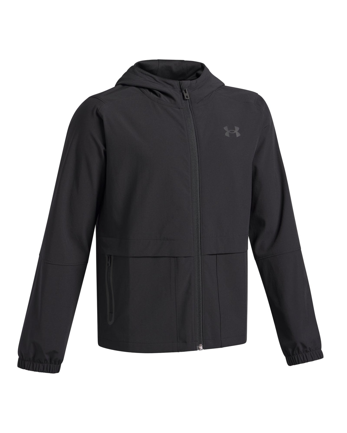 UA Unstoppable Woven Boys' Jacket - Black