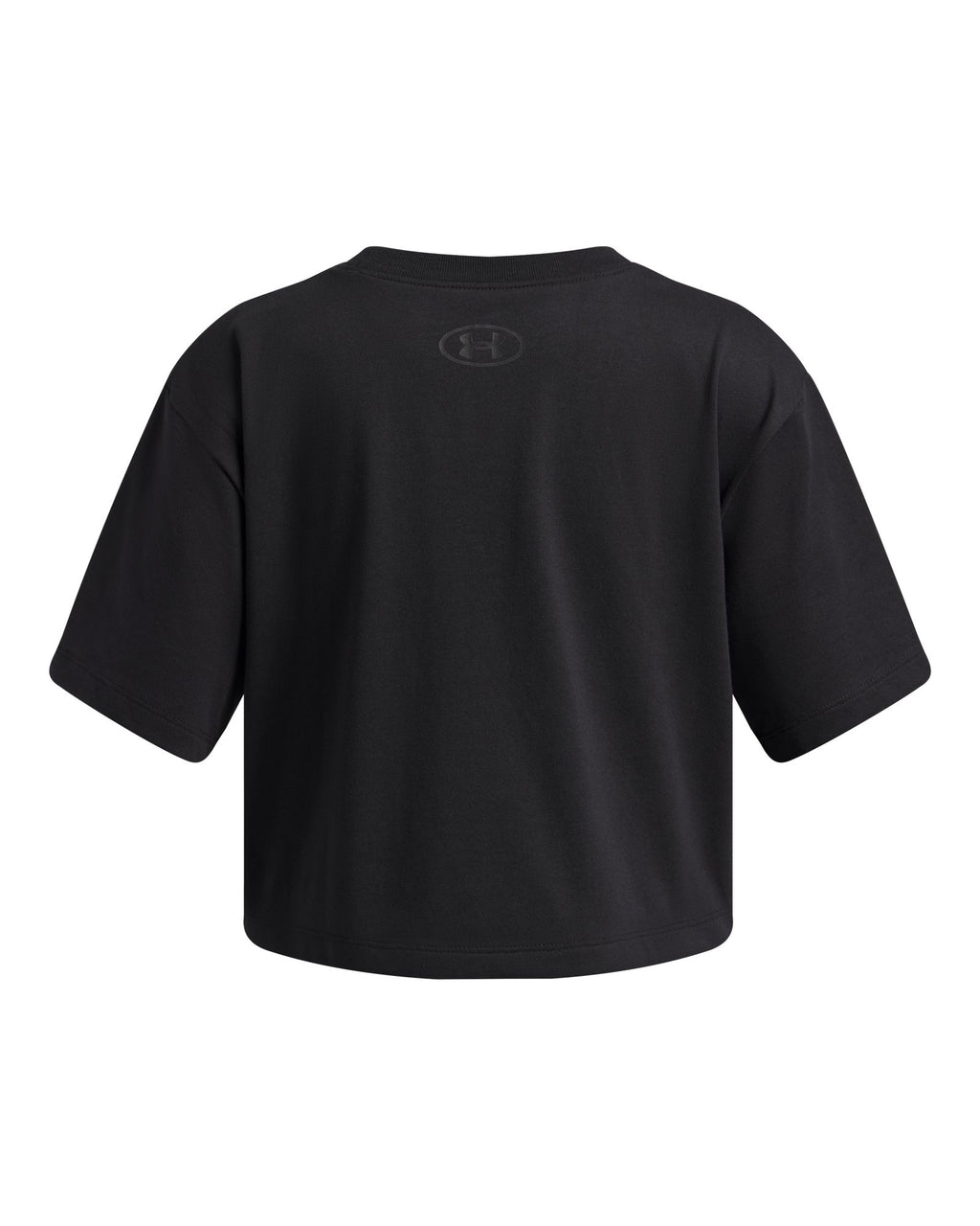 UA Logo Star Girls' Short Sleeve - Black