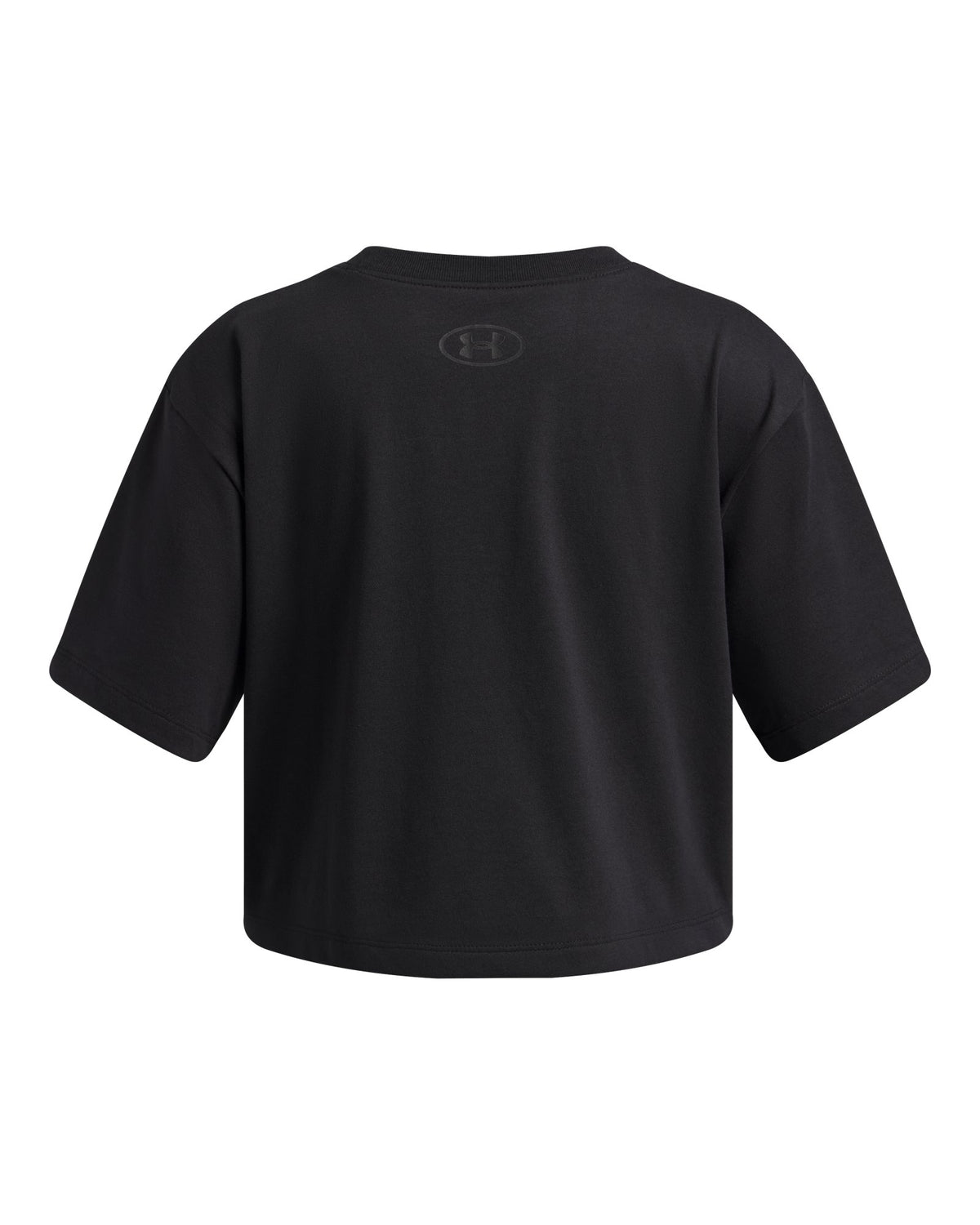 UA Logo Star Girls' Short Sleeve - Black