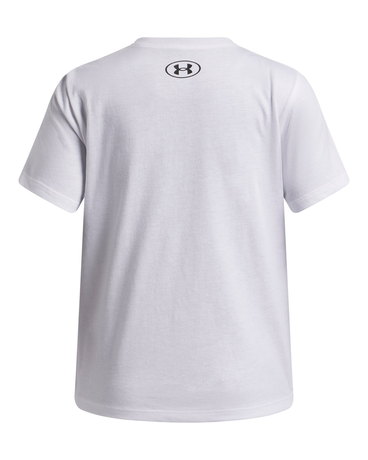 UA Star Logo Lockertag Girls' Short Sleeve - White