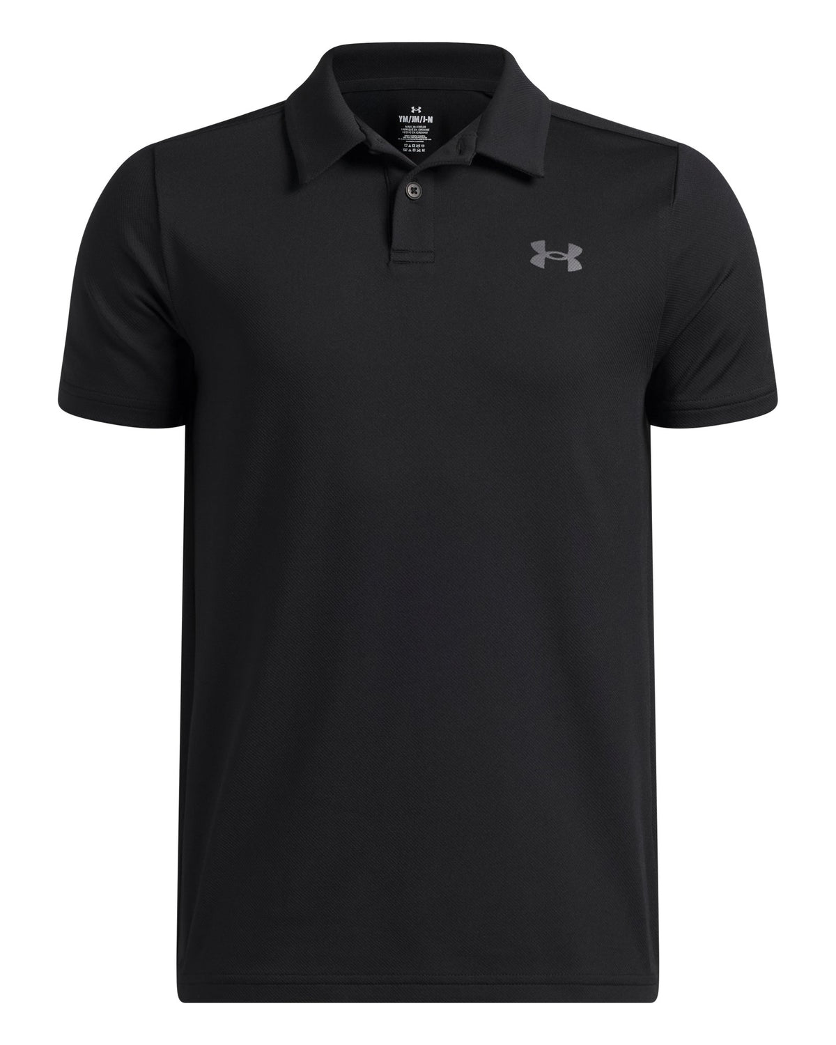 UA Matchplay Boys' Polo - Black
