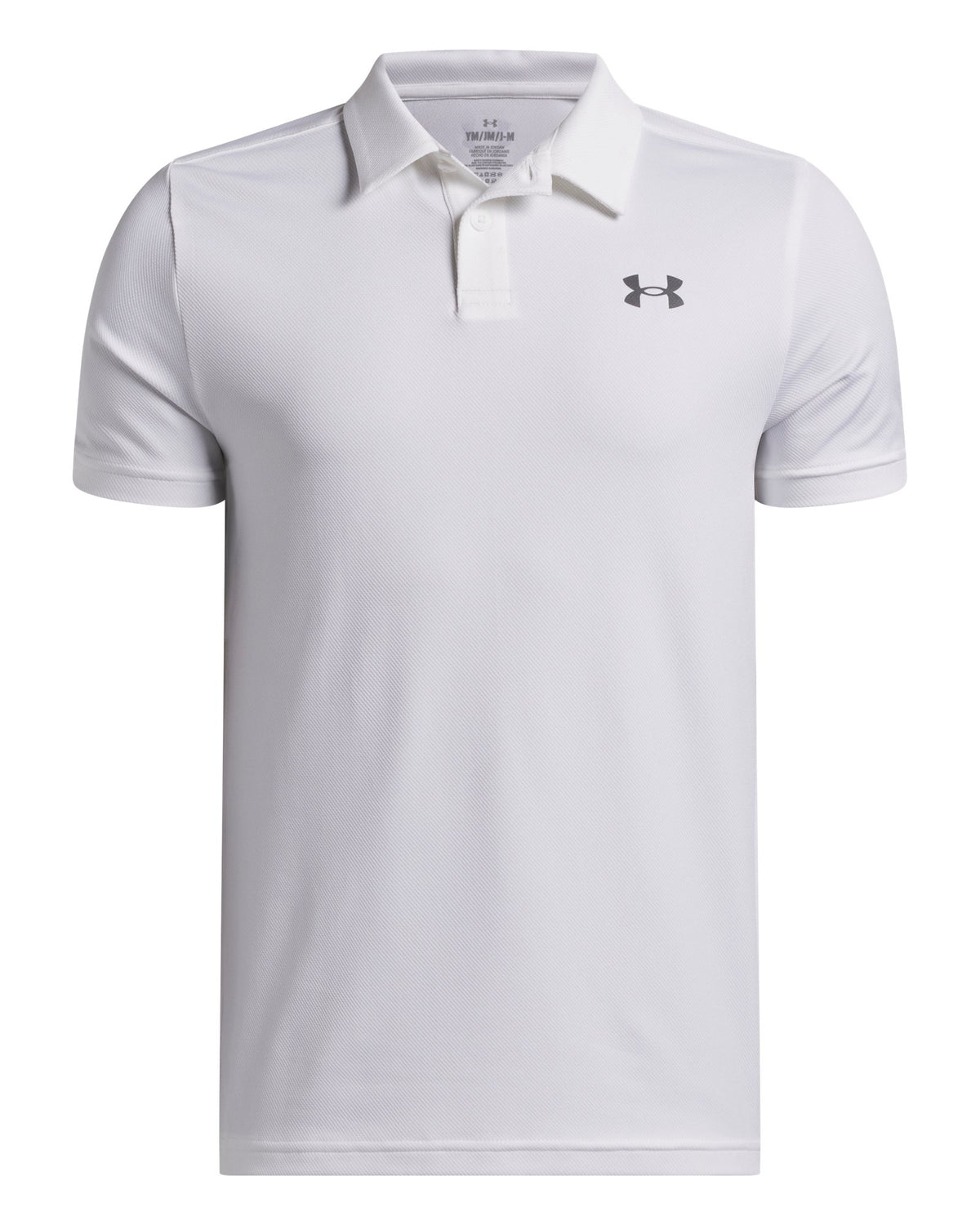 UA Matchplay Boys' Polo - White