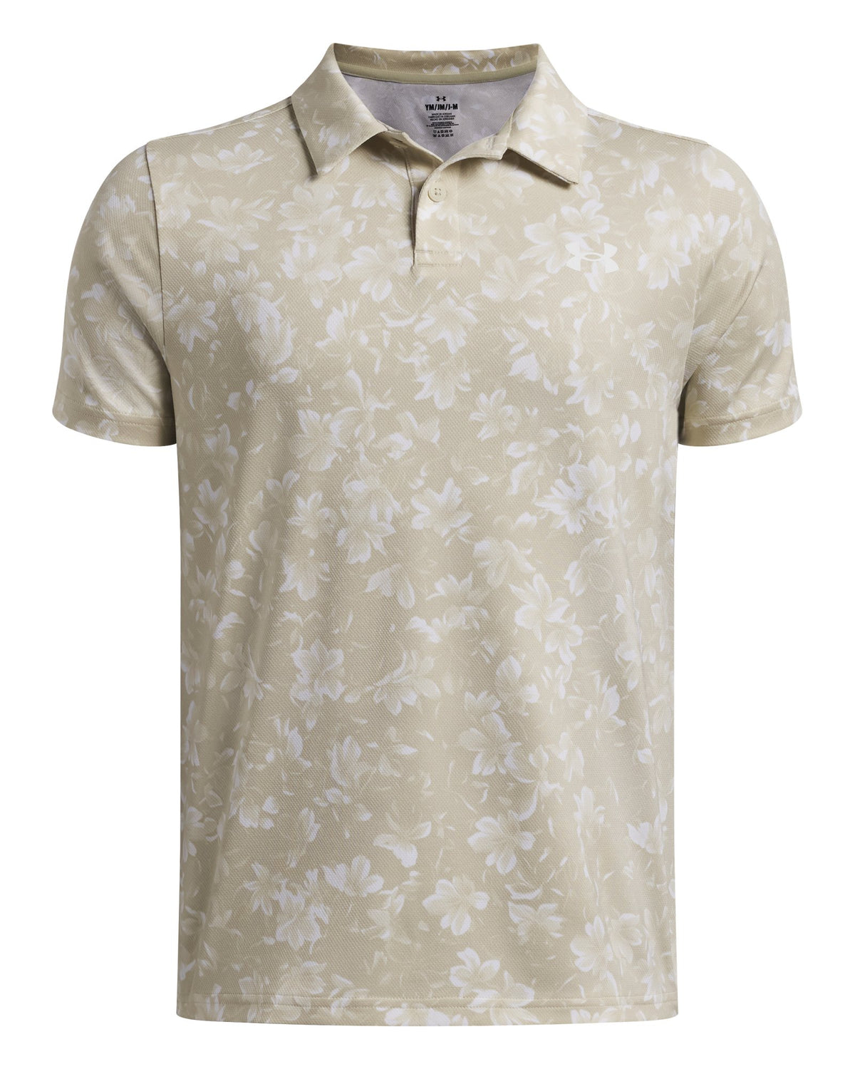 UA Matchplay Printed Boys' Polo - Brown