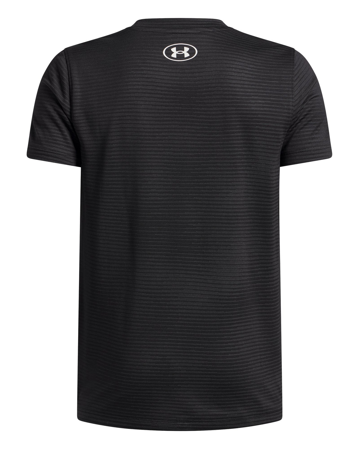 UA Tech™ Vent Jacquard Boys' Short Sleeve - Black
