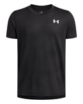 UA Tech™ Vent Jacquard Boys' Short Sleeve - Black