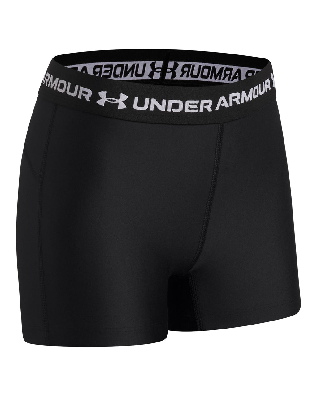 HeatGear® Shorty Girls' Shorts - Black