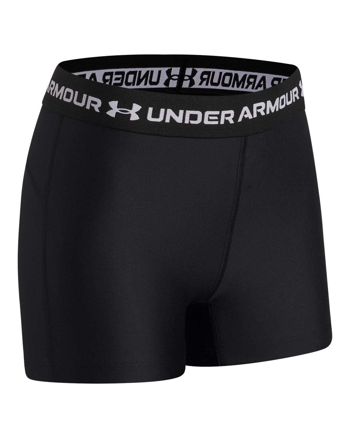 HeatGear® Shorty Girls' Shorts - Black