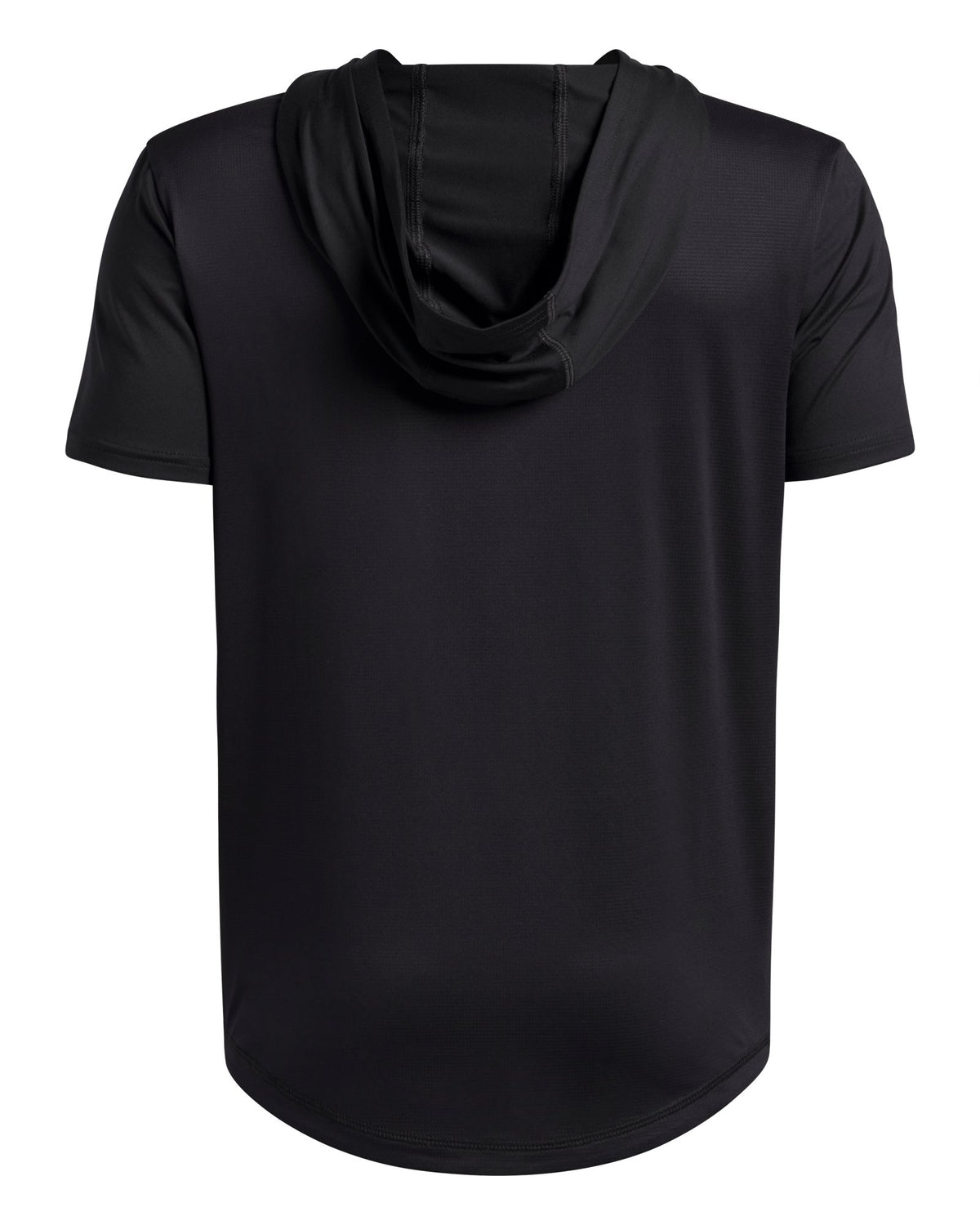 UA Utility Lightweight Boys' Short Sleeve Hoodie - Black
