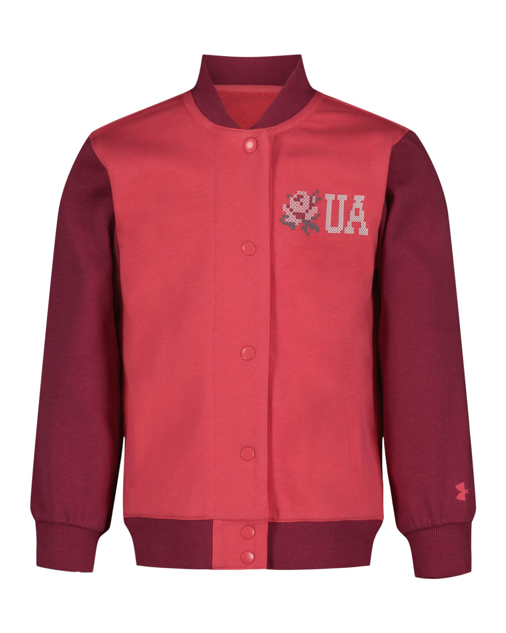 UA Rival Little Girls' Bomber Jacket - Pink