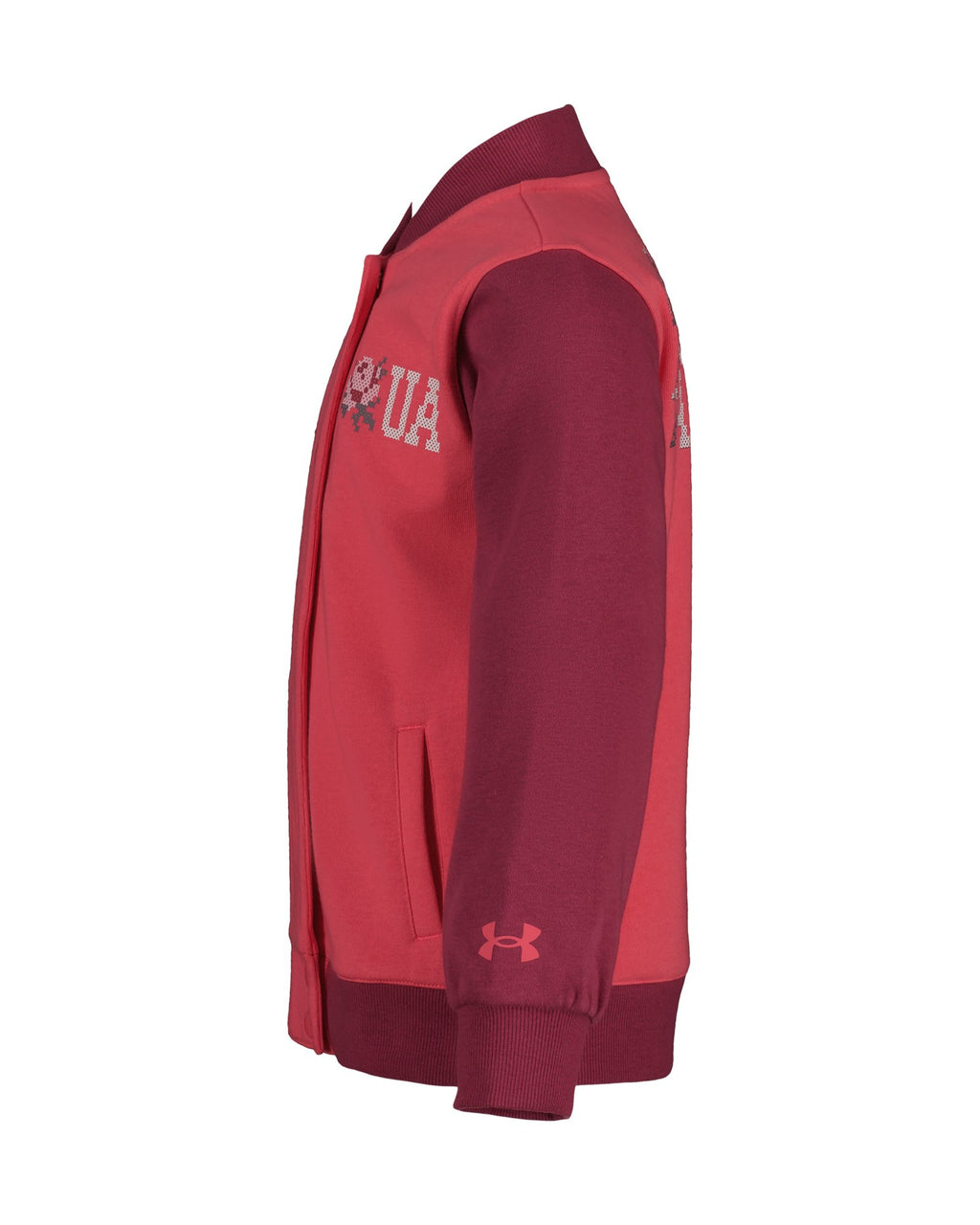 UA Rival Little Girls' Bomber Jacket - Pink