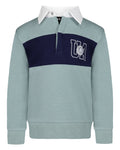 UA Rival Terry Little Boys' Rugby Shirt - Green