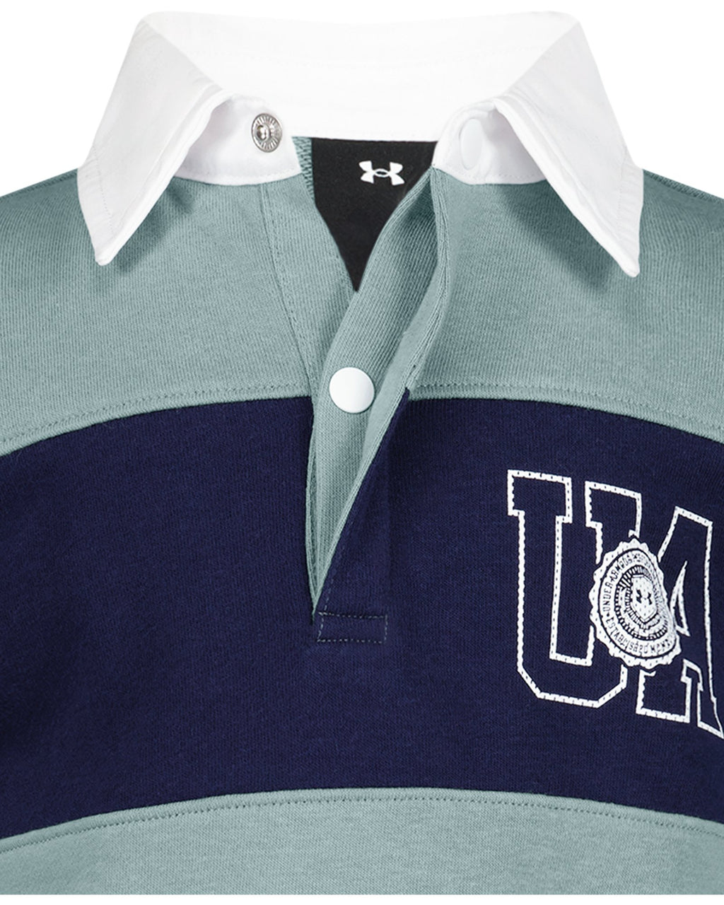 UA Rival Terry Little Boys' Rugby Shirt - Green