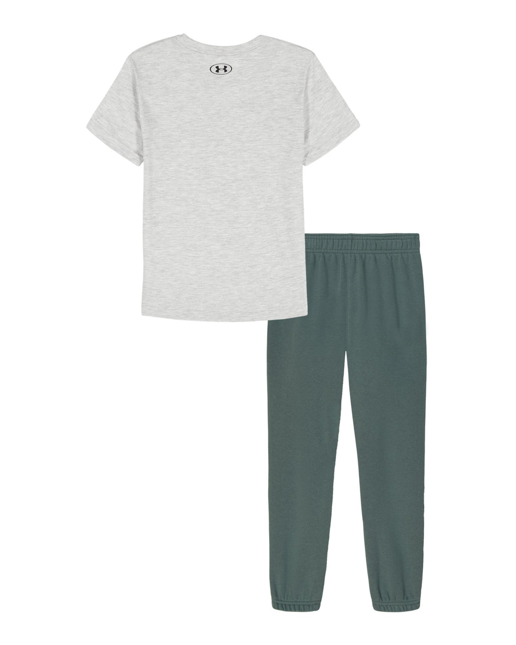 UA Tech Little Boys' Short Sleeve & Joggers Set - Gray