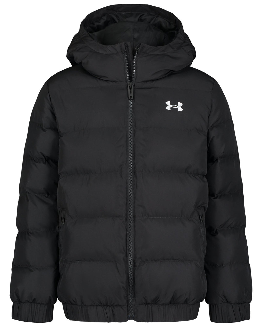 UA Prime Little Girls' Puffer Jacket - Black