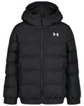 UA Prime Little Girls' Puffer Jacket - Black