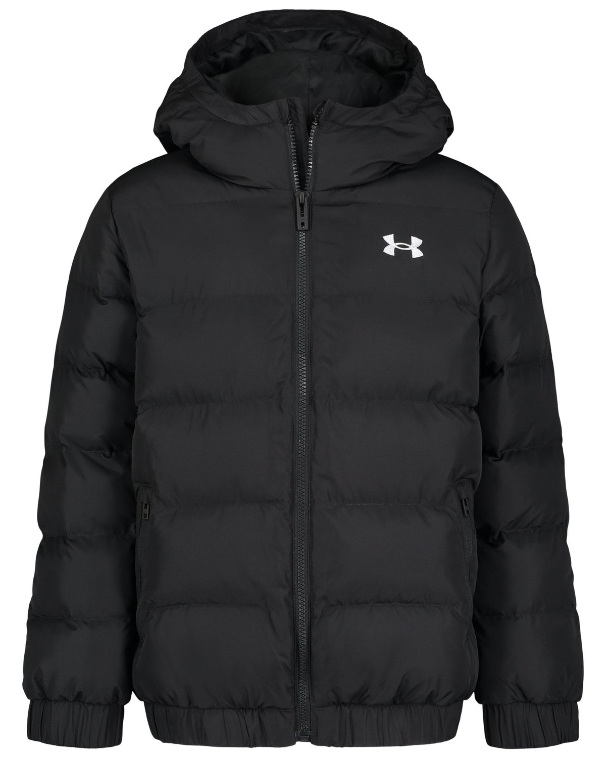 UA Prime Little Girls' Puffer Jacket - Black