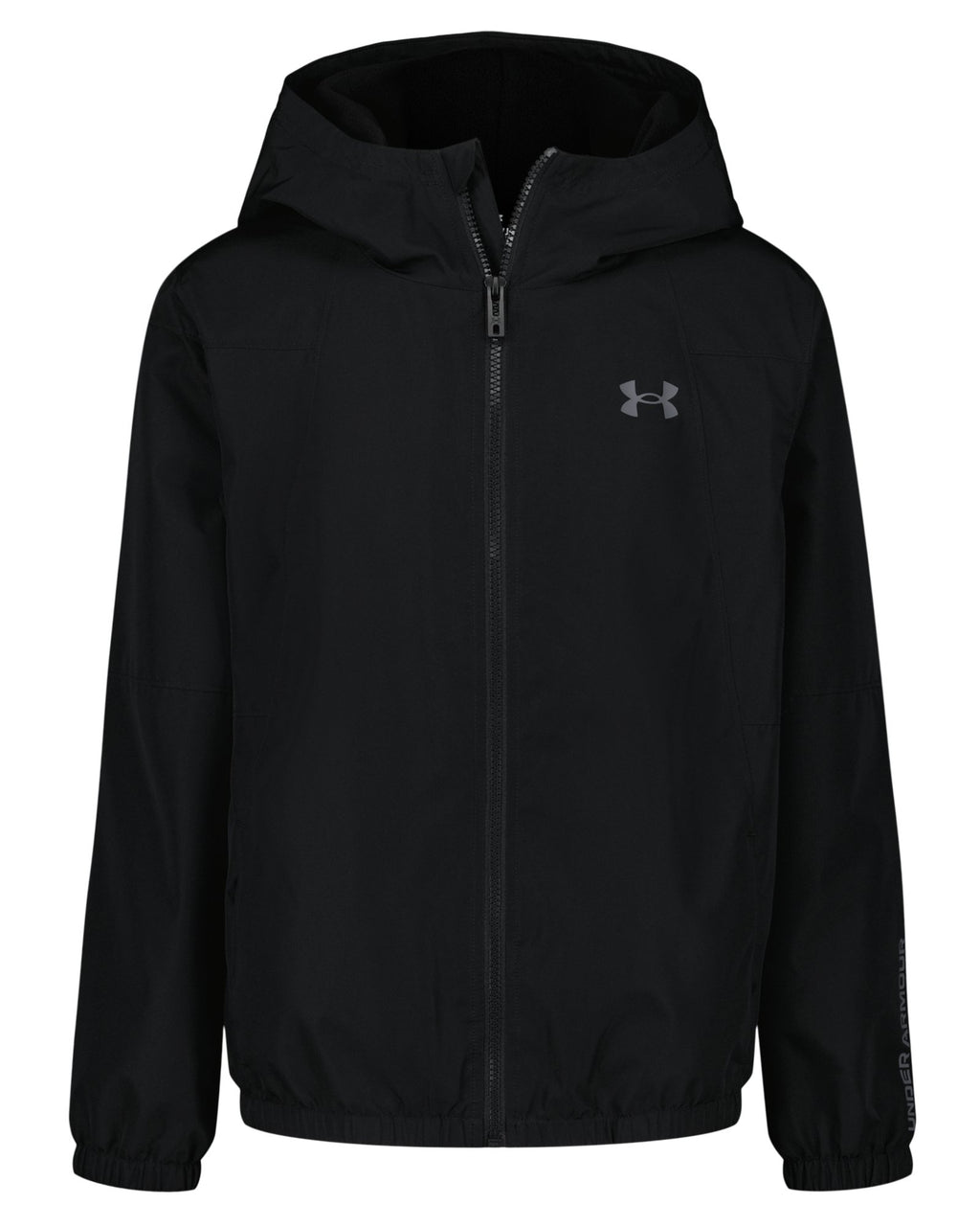 UA Manataug Windbreaker Little Boys' Jacket - Black