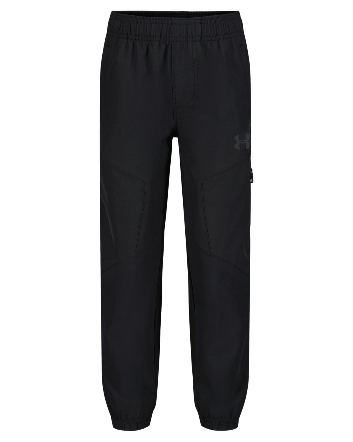 UA Stretch Woven Little Boys' Pants - Black