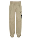 UA Stretch Woven Little Boys' Pants - Brown