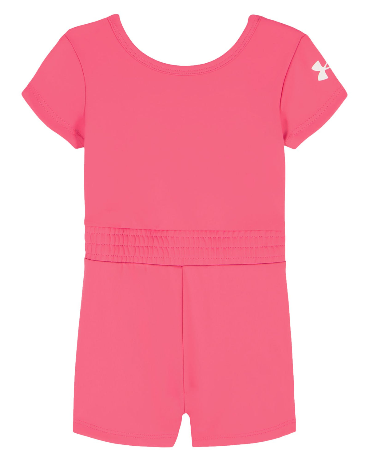 UA Short Sleeve Newborn Girls' Romper - Pink