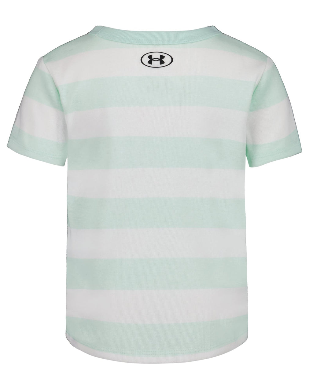 UA Rugby Stripe Little Girls' Short Sleeve - Blue