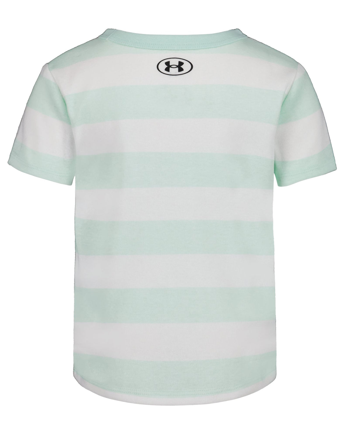 UA Rugby Stripe Little Girls' Short Sleeve - Blue