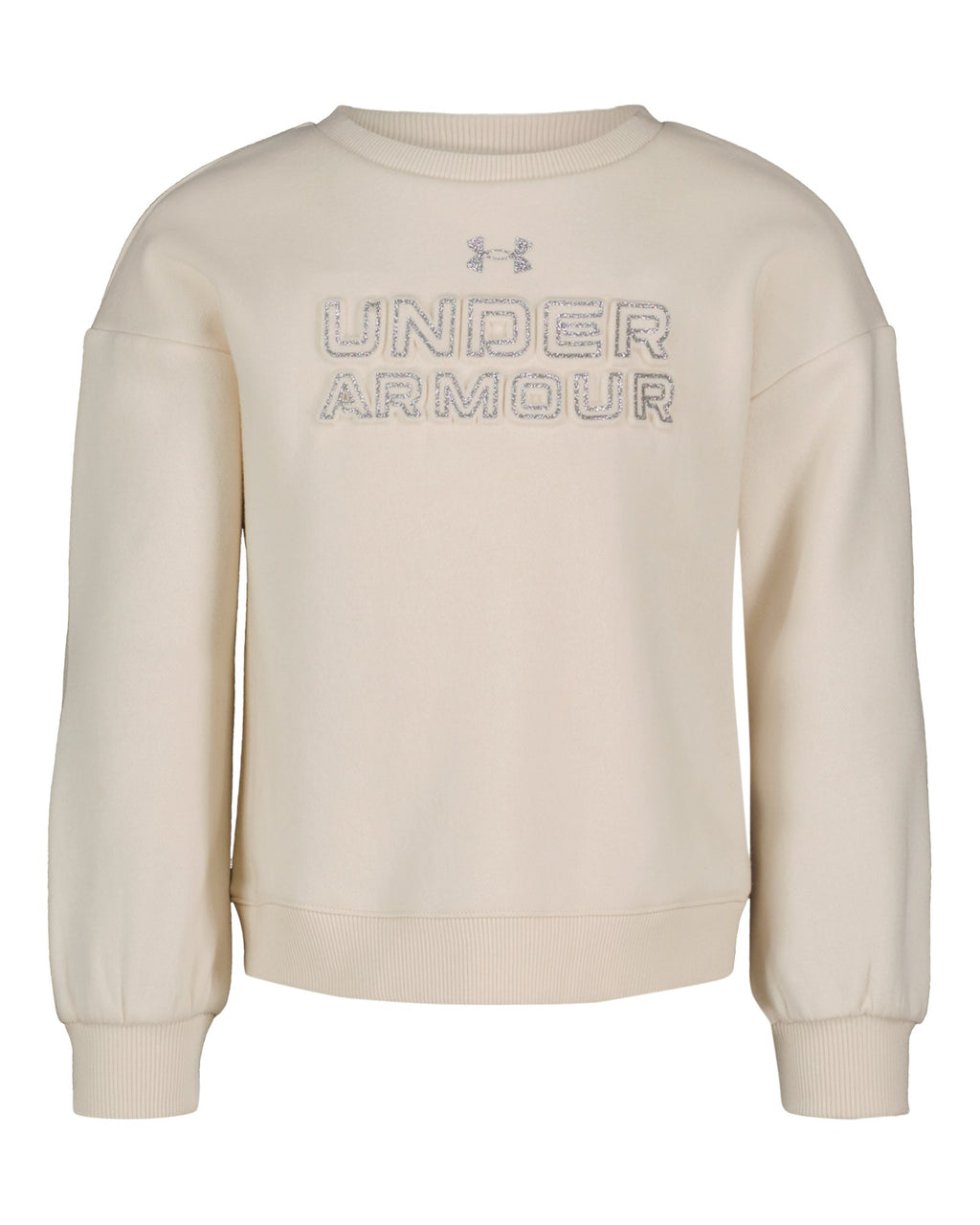 UA Rival Little Girls' Crewneck Pullover - Brown