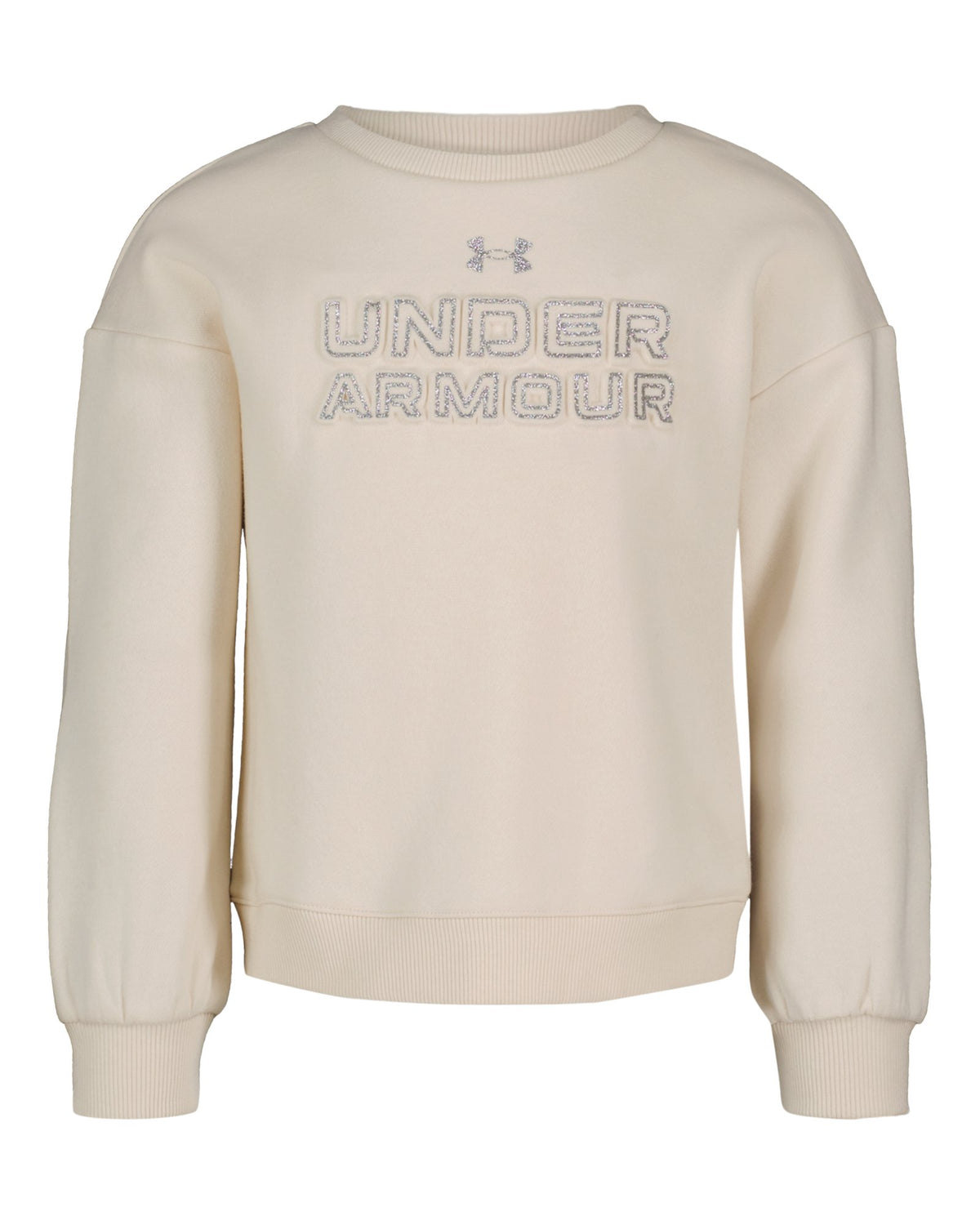 UA Rival Little Girls' Crewneck Pullover - Brown