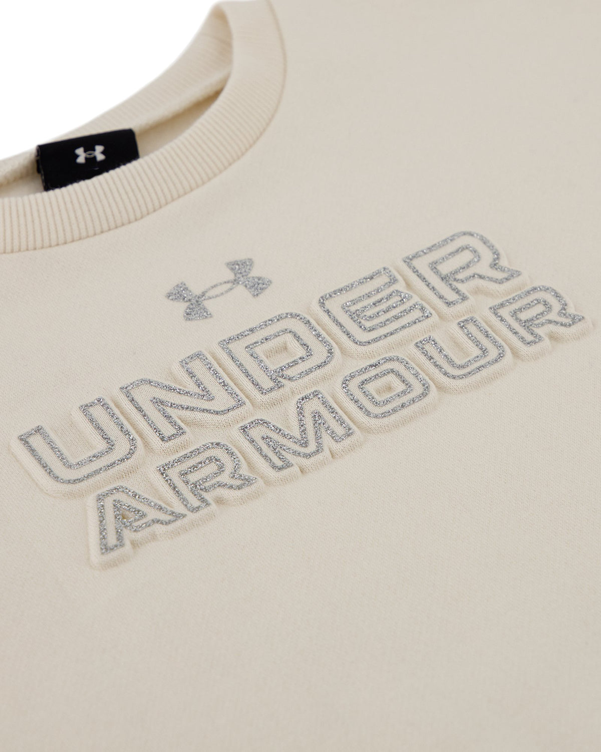 UA Rival Little Girls' Crewneck Pullover - Brown
