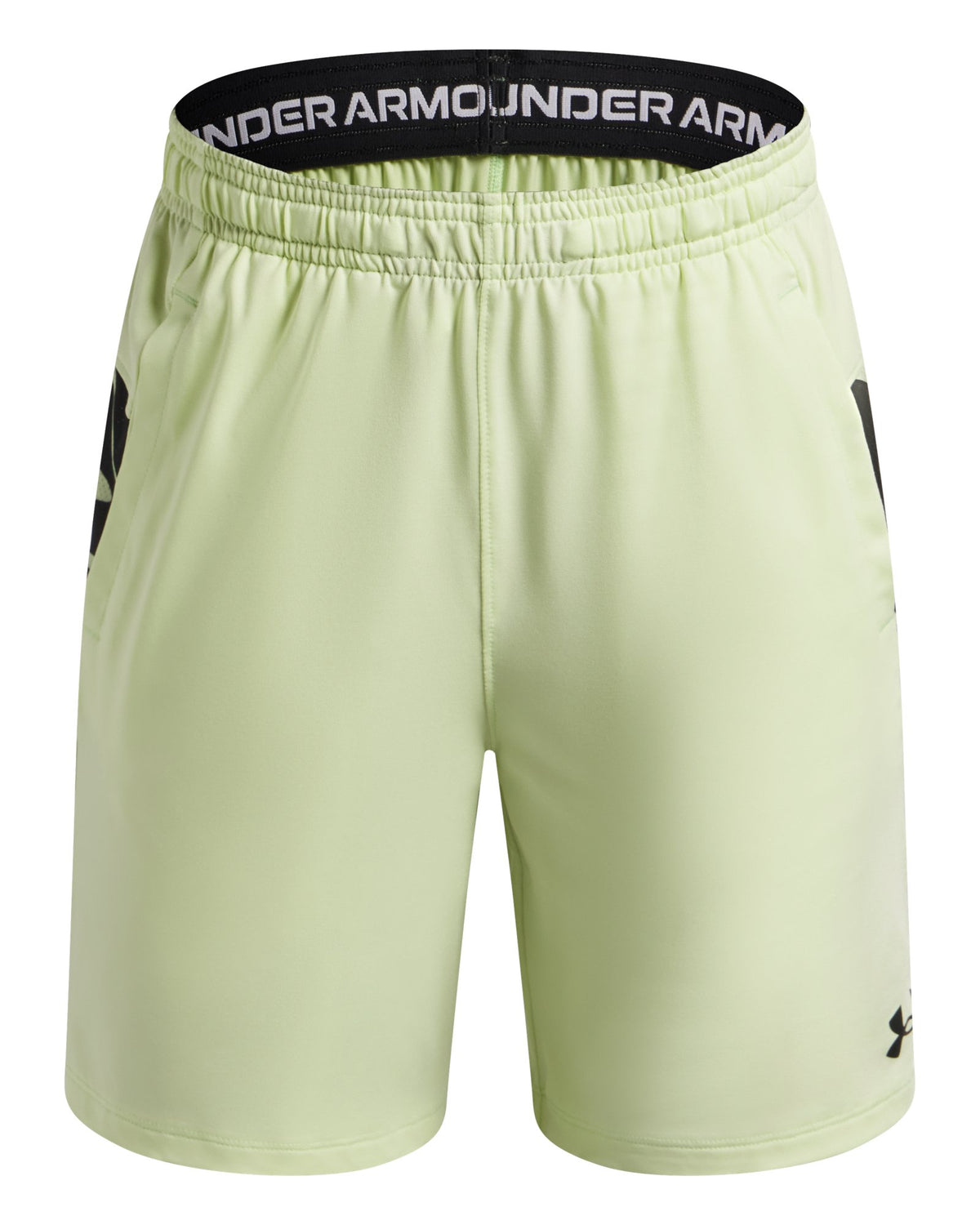 UA Tech™ Vent Print Blocked Boys' Shorts - Green