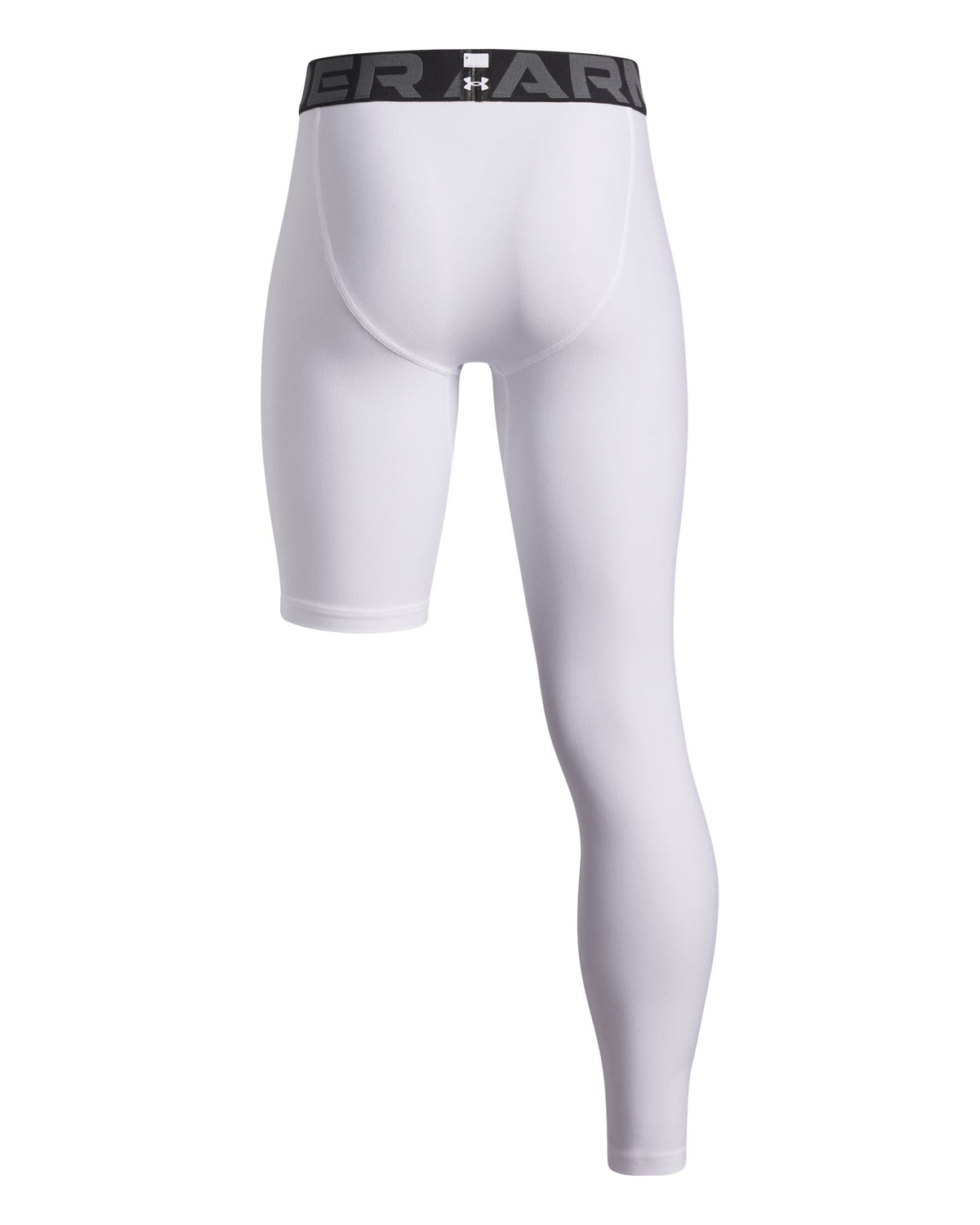 HeatGear® Asymmetrical Right Boys' Leggings - Black