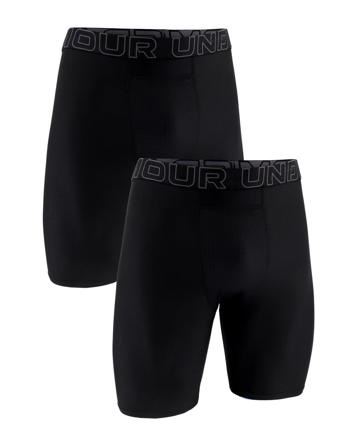 UA Boxerjock® BallBag Men's 9" 2-Pack Underwear - Black