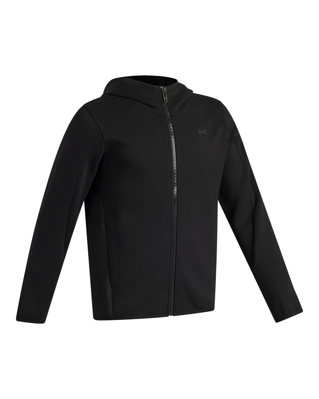 UA Unstoppable Fleece Boys' Full Zip - Black