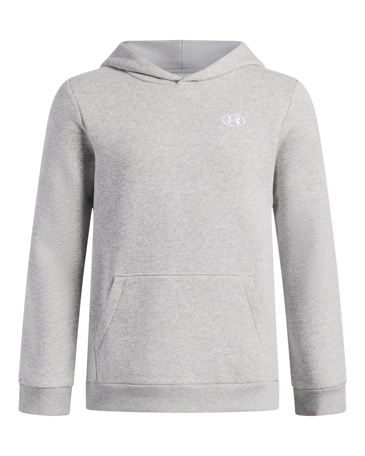 UA Rival Fleece Boys' Hoodie - Gray