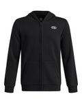 UA Rival Fleece Boys' Full-Zip Hoodie - Black
