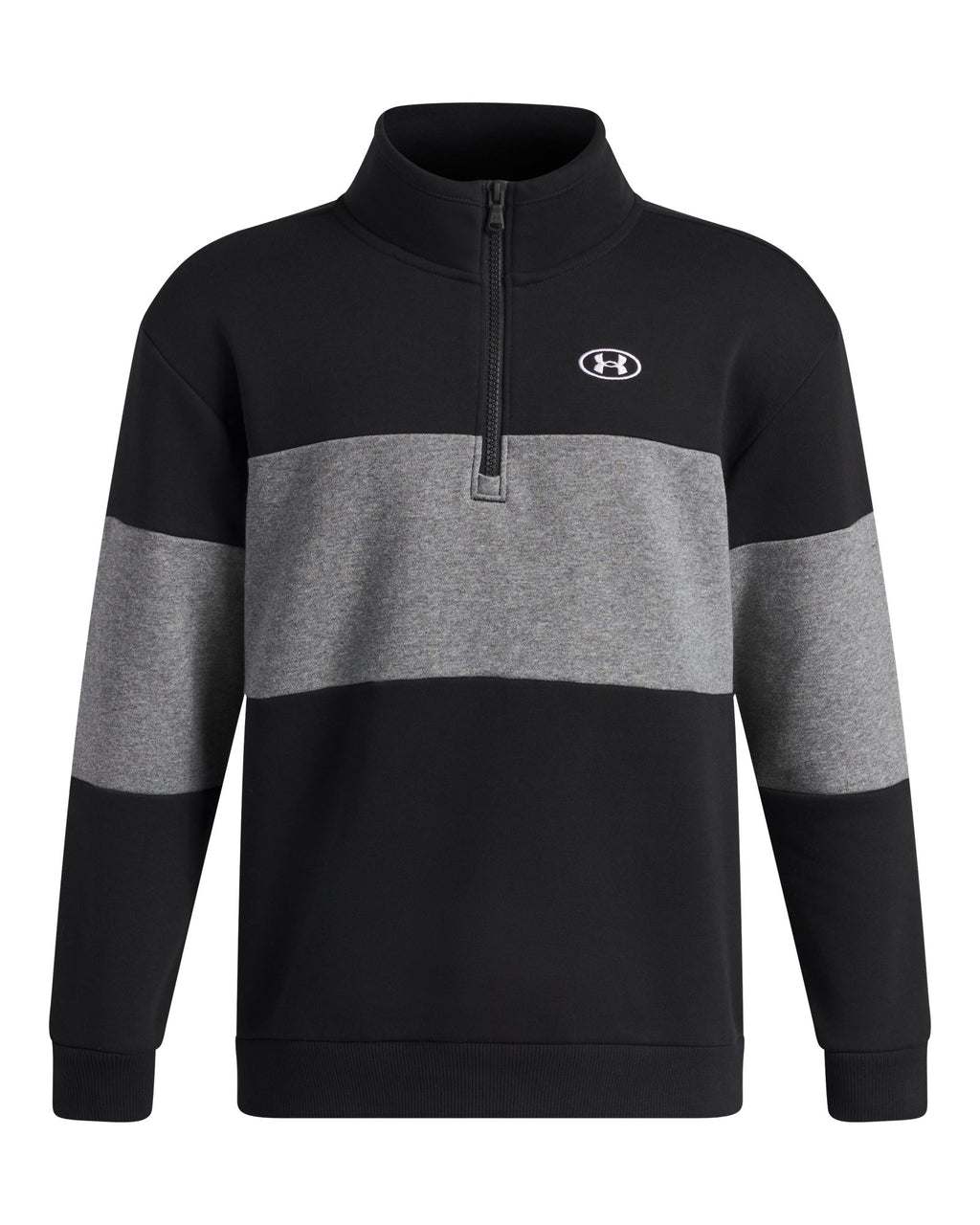 UA Rival Fleece Boys' ½ Zip - Black