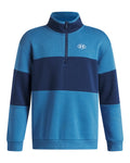 UA Rival Fleece Boys' ½ Zip - Blue