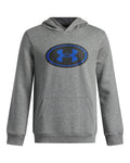 UA Rival Fleece Boys' Hoodie - Gray