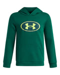 UA Rival Fleece Boys' Hoodie - Green
