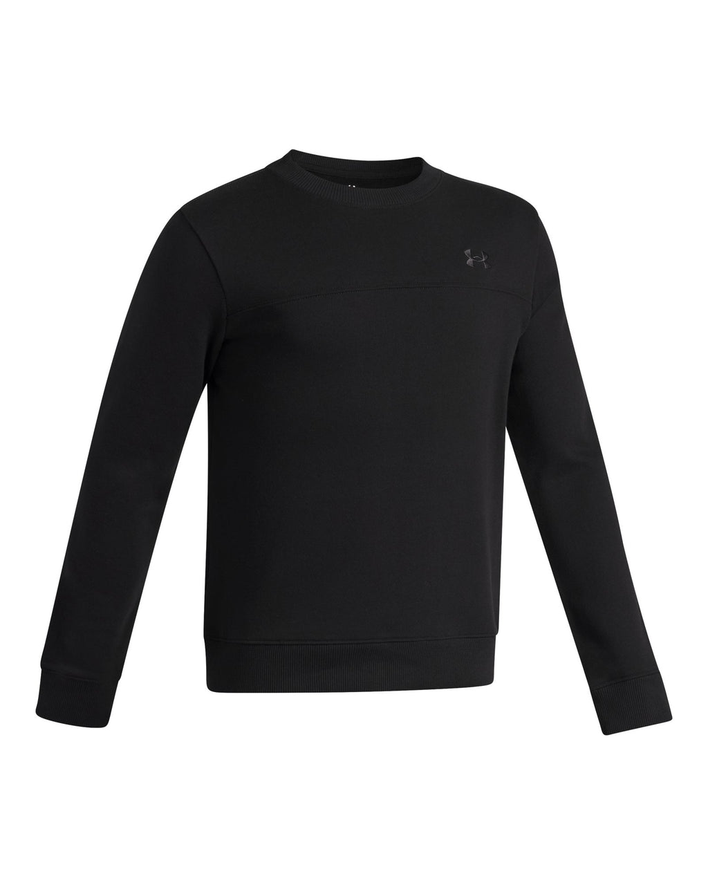 UA Rival Lightweight Boys' Crew - Black