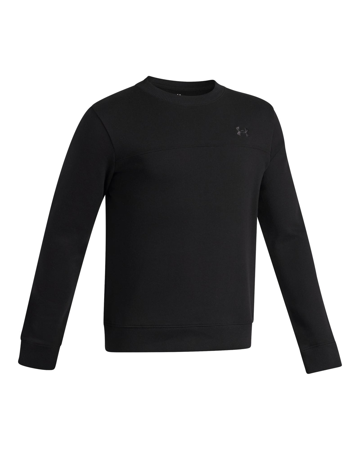 UA Rival Lightweight Boys' Crew - Black