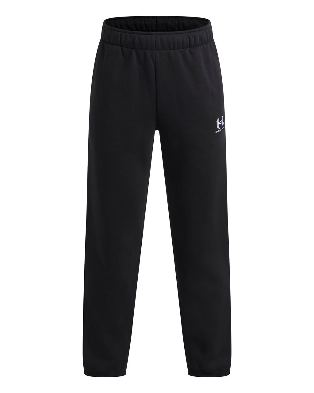 UA Icon Fleece Taped Boys' Joggers - Black