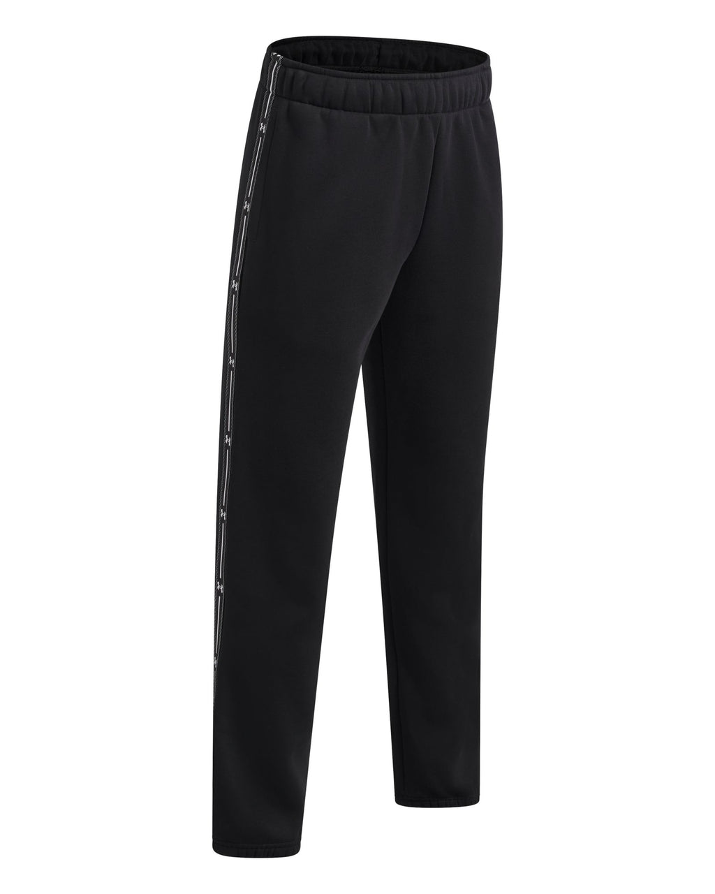 UA Icon Fleece Taped Boys' Joggers - Black