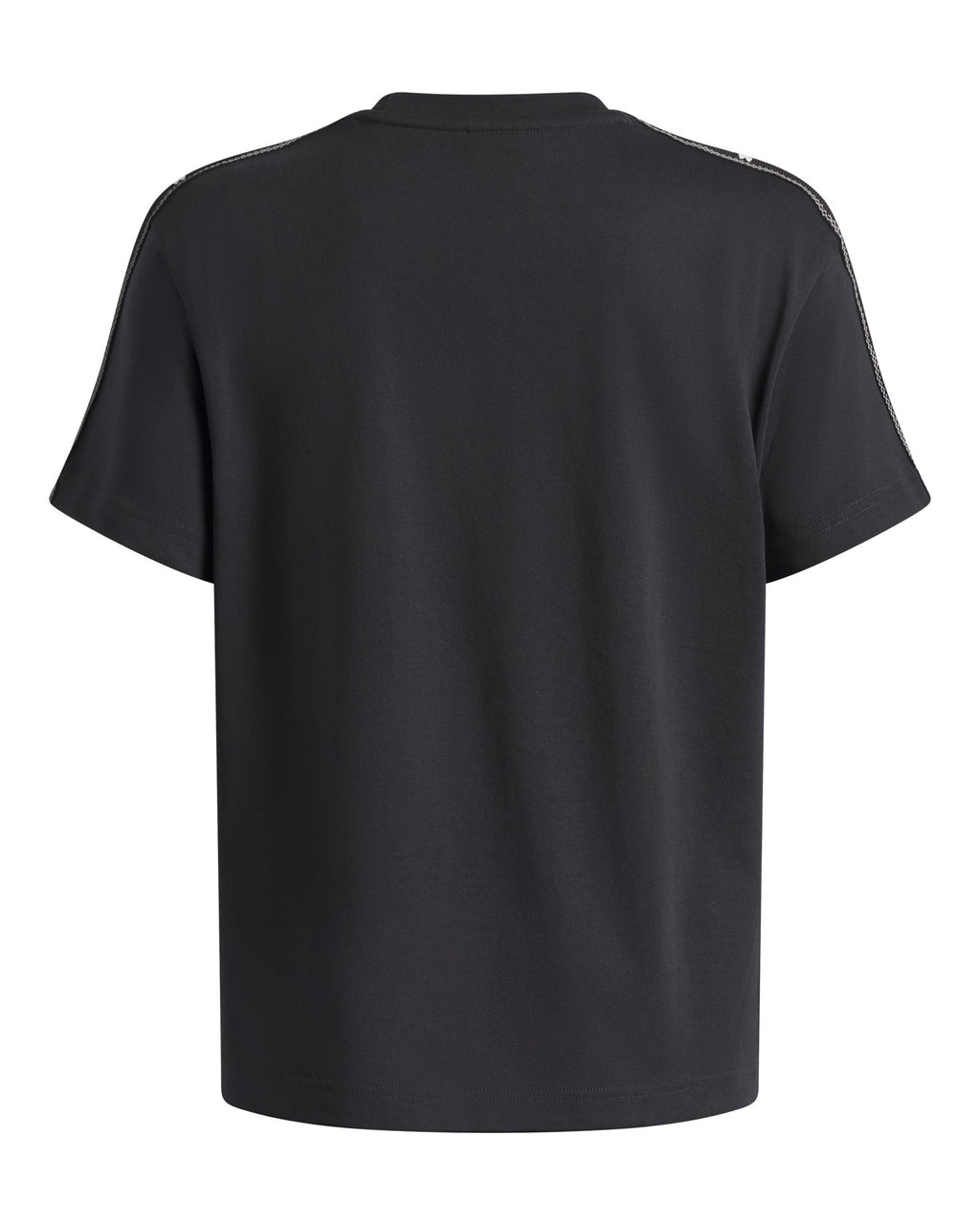 UA Icon Taped Boys' Short Sleeve - Gray