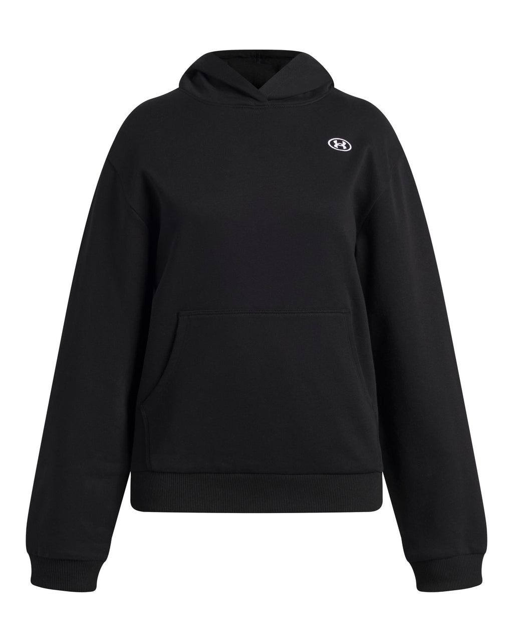 UA Rival Fleece Girls' Hoodie - Black