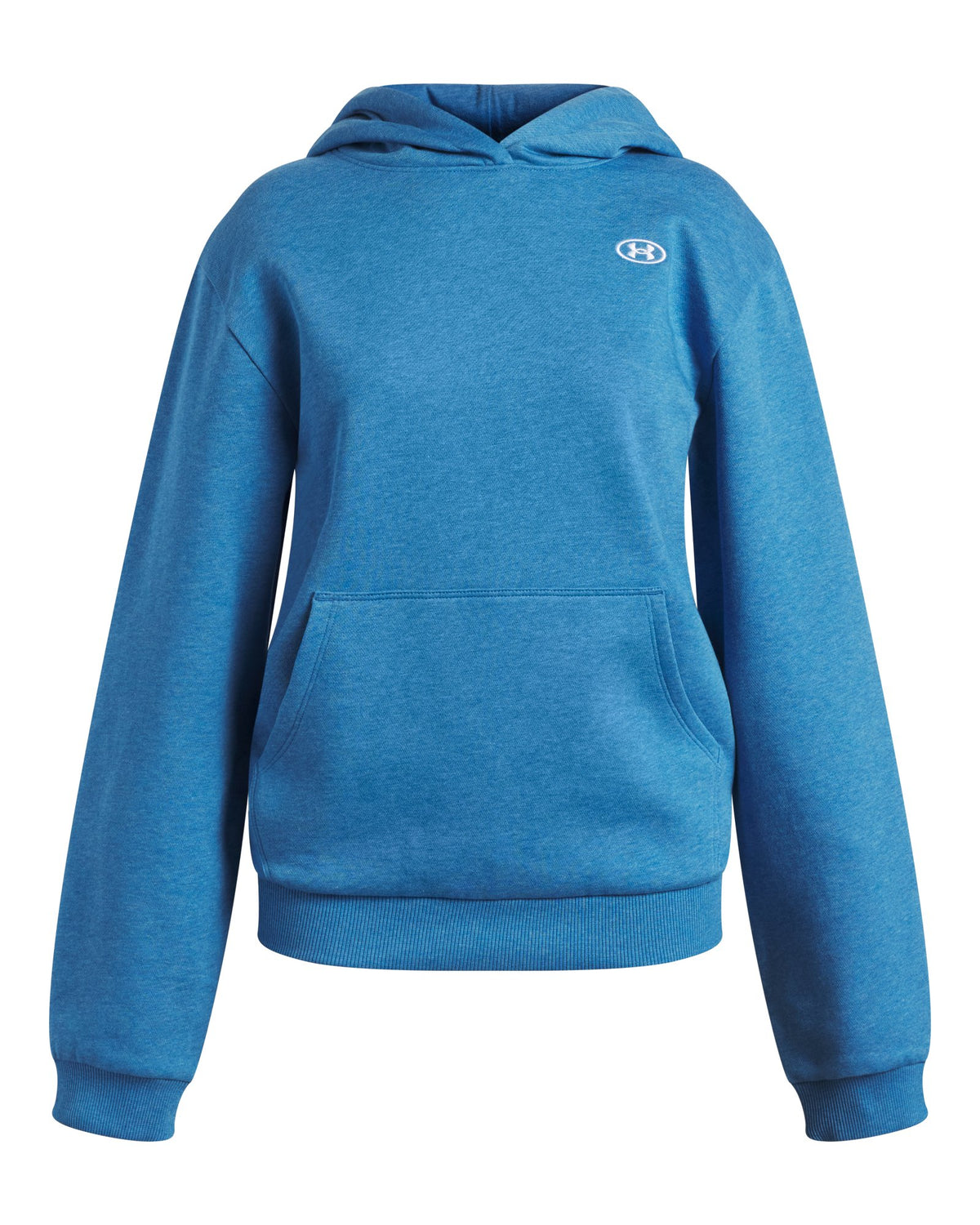 UA Rival Fleece Girls' Hoodie - Blue